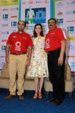 Dia Mirza supports Swades NGO for SCMM Marathon in Mumbai on 12th Jan 2015